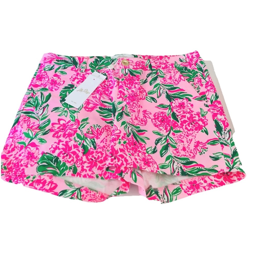 Lilly Pulitzer Callahan 5” Shorts-Conch Shell Pink NEW
